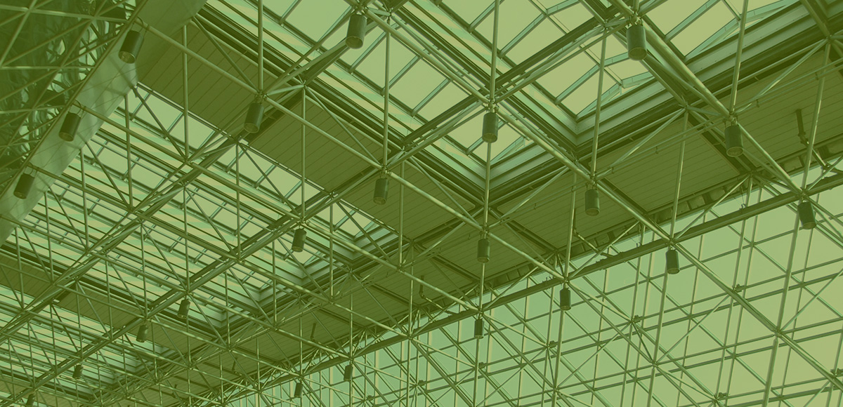 写真:天井構造体